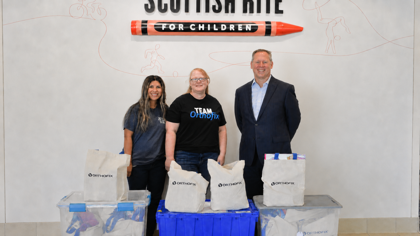 Orthofix clinical partnership with MTF Biologics and Texas Scottish Rite Hospital for Children