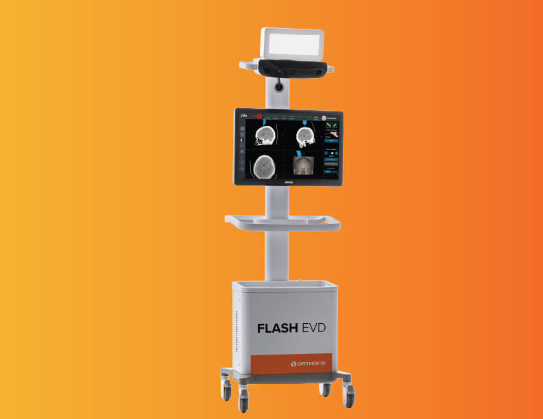 FLASH EVD Cranial Bedside Navigation Platform