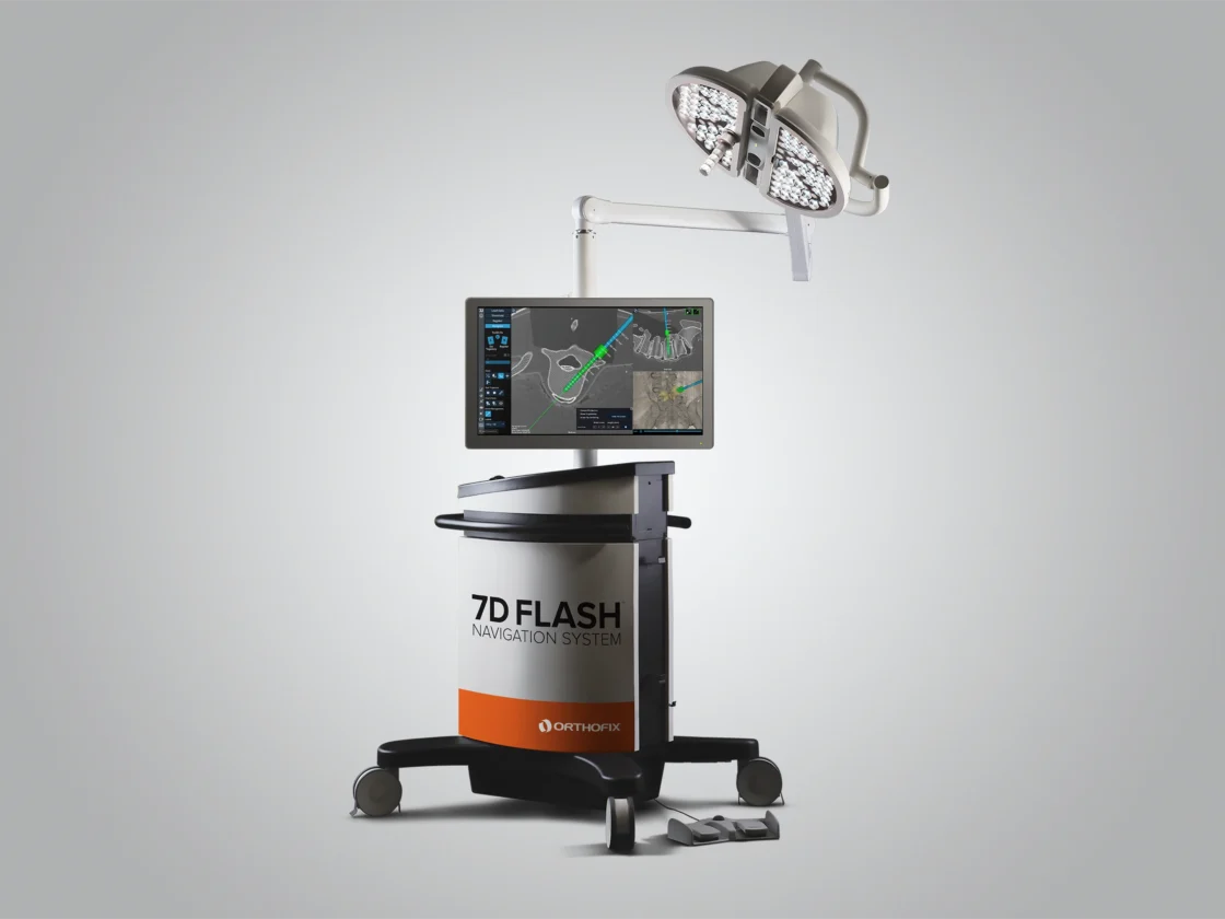 7D FLASH Machine-Vision Navigation system camera array for spinal image registration
