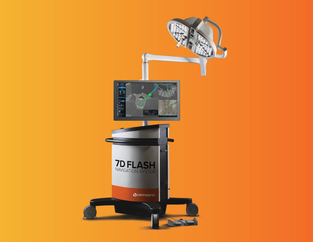 7D FLASH surgical navigation system utilizing machine-vision technology for spine and cranial navigation