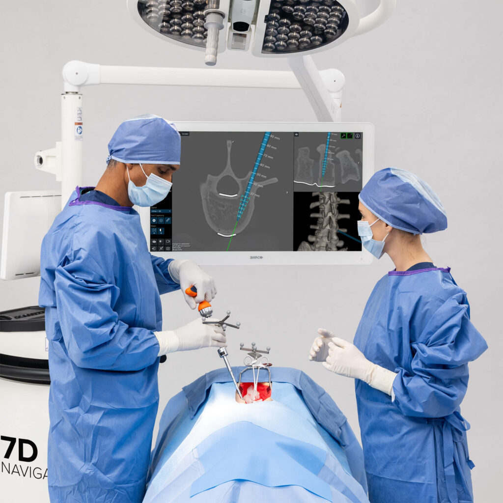 7D FLASH Navigation Platform for Spine and Cranial Surgery