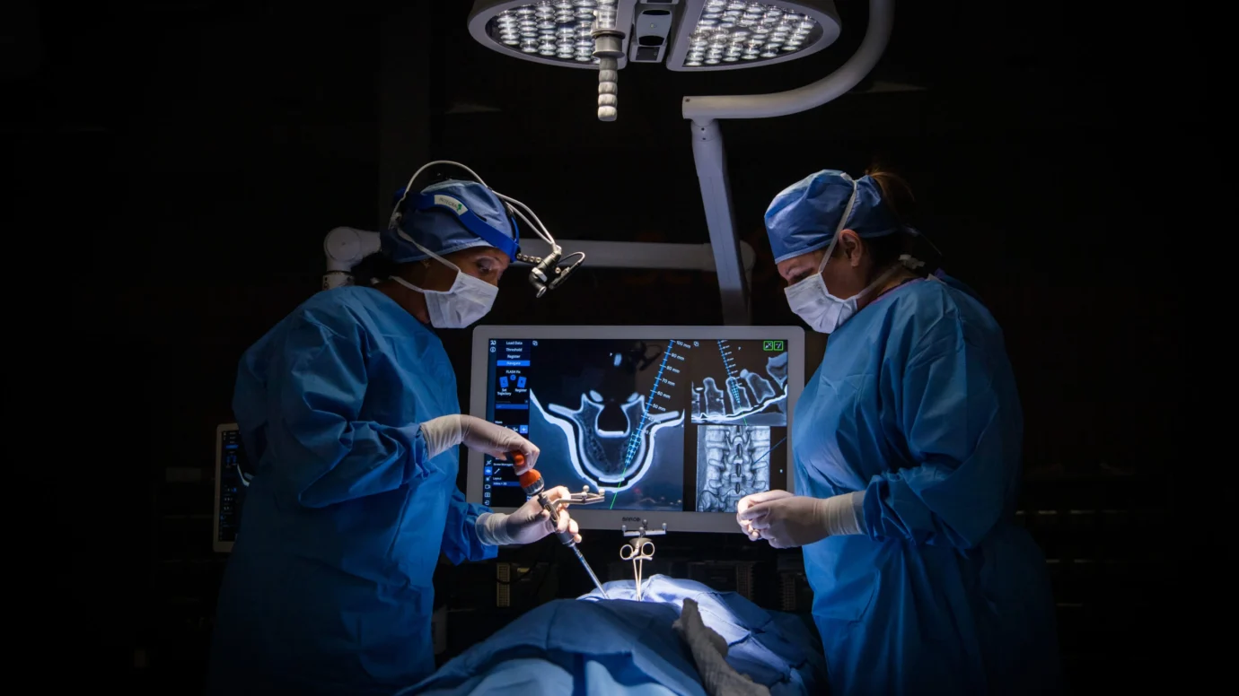 Surgical Navigation 7D Flash machine vision system